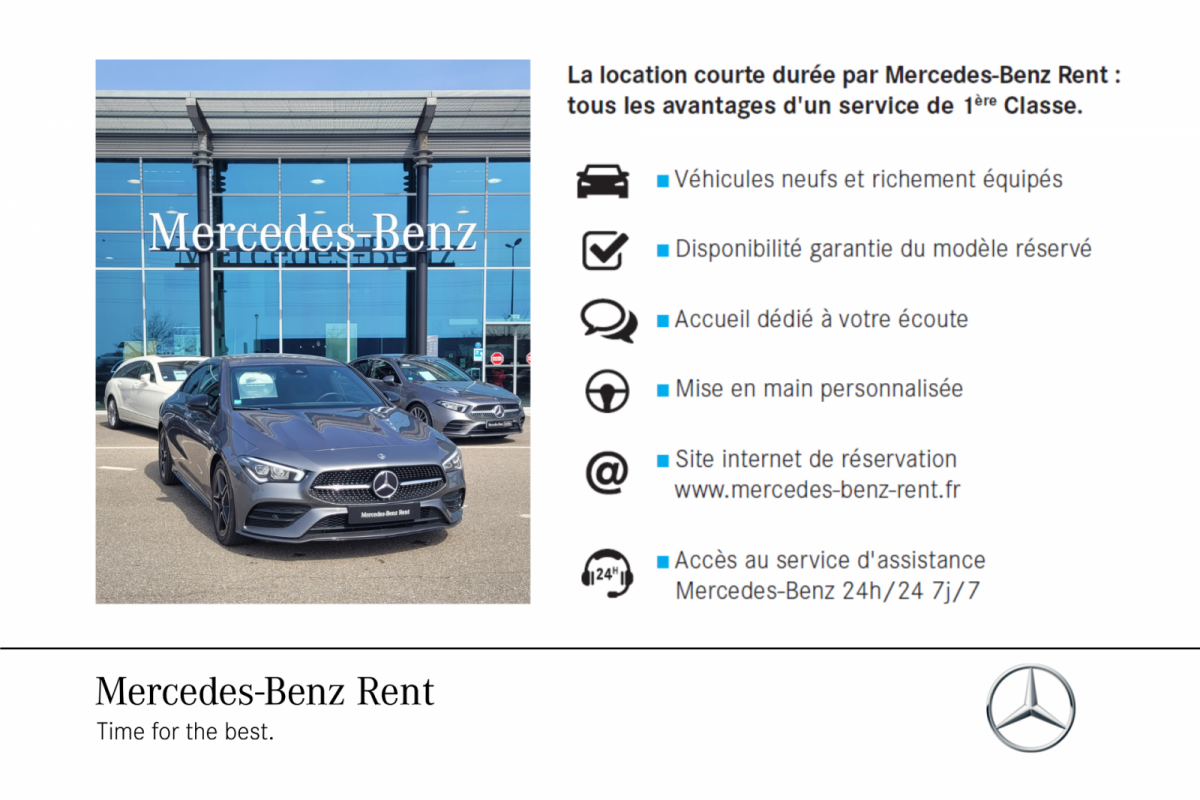 Mercedes-Benz Rent  Location courte durée de voitures