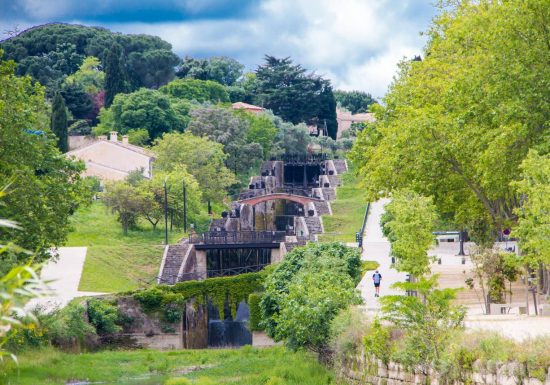 VISITA GUIADA LAS 9 ESCLUSAS DE FONSERANES DEL CANAL DU MIDI