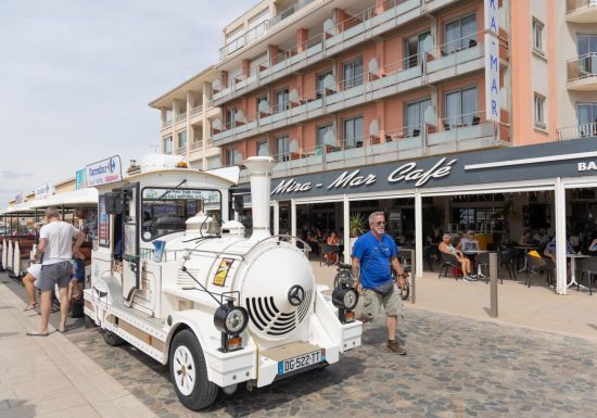 LE PETIT TRAIN TOURISTIQUE DE VALRAS-PLAGE