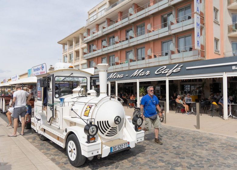 LE PETIT TRAIN TOURISTIQUE DE VALRAS-PLAGE