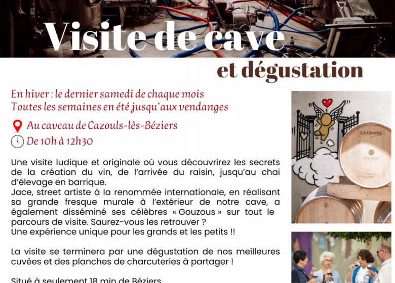 LES VIGNERONS DU PAYS D’ENSERUNE – LE COMPTOIR DE CAZOULS LES BEZIERS